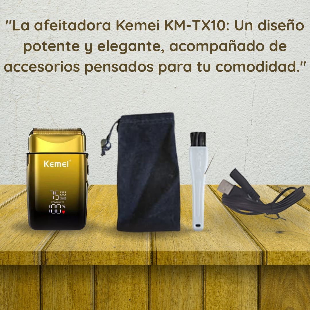 AFEITADORA KEMEI  KM-TX10
