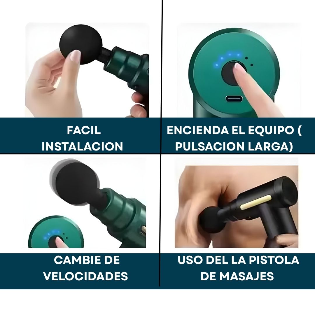 PISTOLA DE MASAJES