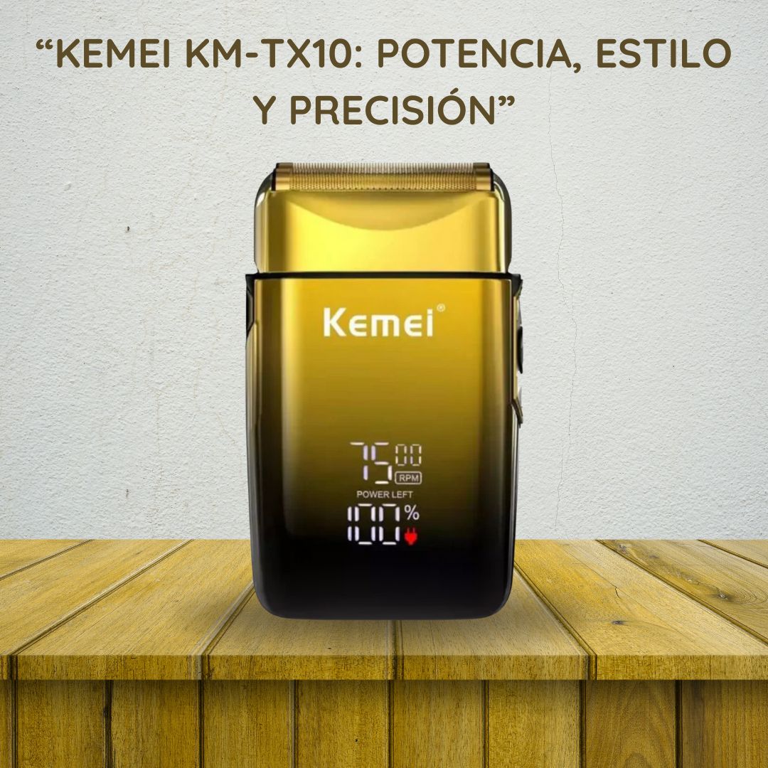 AFEITADORA KEMEI  KM-TX10