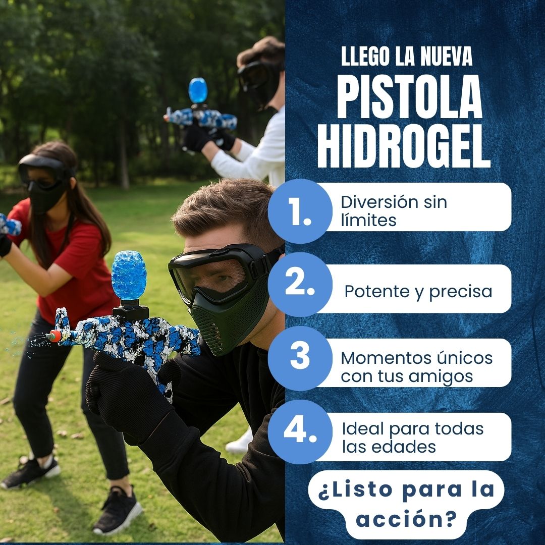 PISTOLA DE HIDROGEL