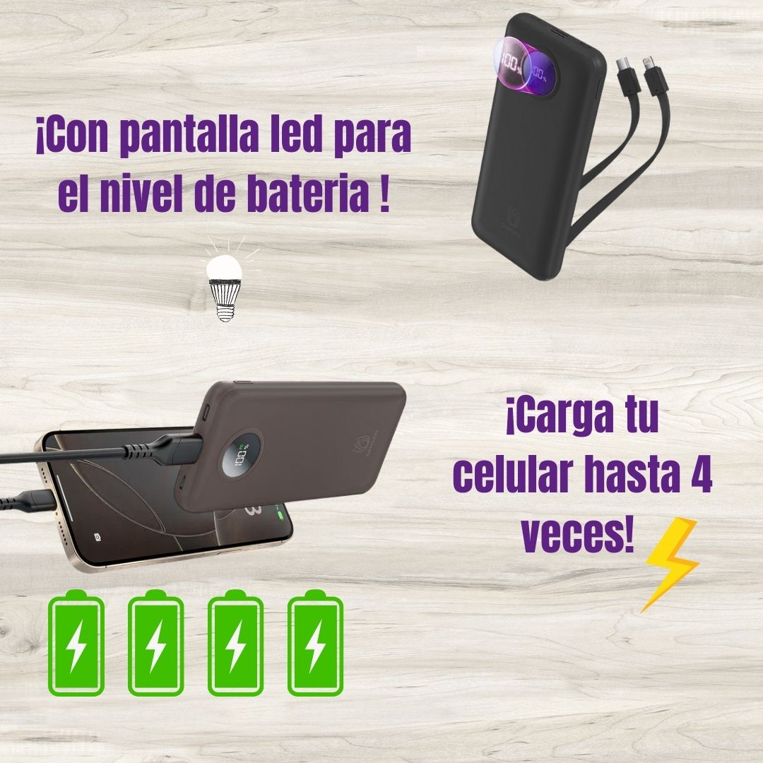 CARGADOR PORTATIL 20000 MAH