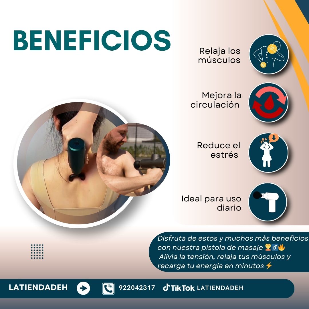 PISTOLA DE MASAJES
