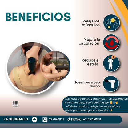PISTOLA DE MASAJES
