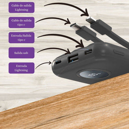 CARGADOR PORTATIL 20000 MAH